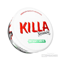 killa exclusive nicotine pouches 16.5mg green mint