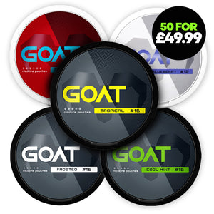 GOAT 50 pack Icy Mix Bundle