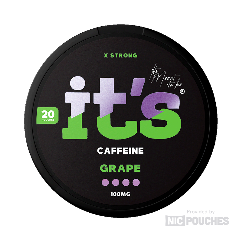 it's Grape Caffeine Pouches