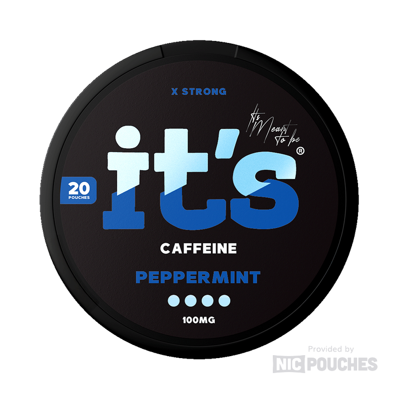 it's Peppermint Caffeine Pouches