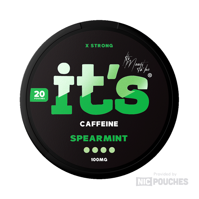 it's Spearmint Caffeine Pouches