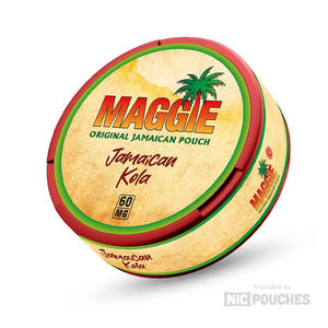 Jamaican Kola Original Jamaican 60mg Nicotine Pouch by Maggie