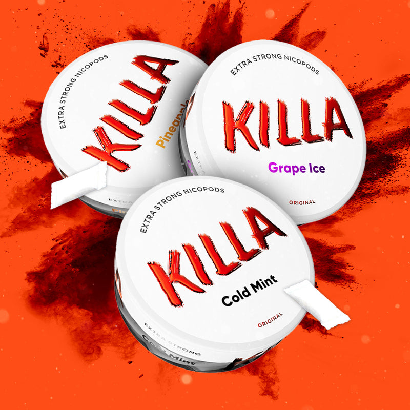 Nicotine Pouches by Killa Available Now