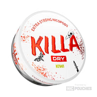 killa dry nicotine pouches 16mg kiwi