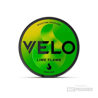 velo nicotine pouches 8mg lime flame