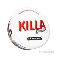 killa exclusive nicotine pouches 16.5mg liqourice