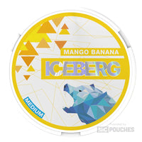 iceberg medium nicotine pouches 20mg mango banana