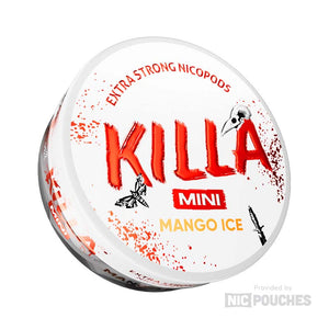 killa mini nicotine pouches 16mg mango ice