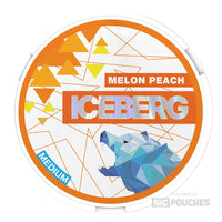 Iceberg medium nicotine pouches  melon peach 20mg