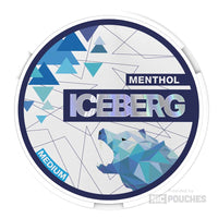 iceberg medium nicotine pouches 20mg menthol