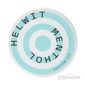 Helwit 4/4 Menthol 12mg Nicotine Pouches