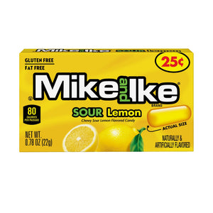 Mike & Ike Chgmkr Sour Lemon 22g