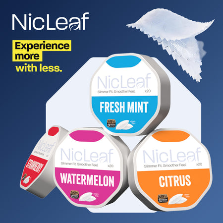 All New Nicleaf Pouches