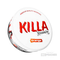 killa exclusive nicotine pouches 16.5mg orange