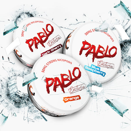 Nicotine Pouches by Pablo Exclusive Range Available Now