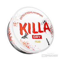 killa dry nicotine pouches 16mg pear