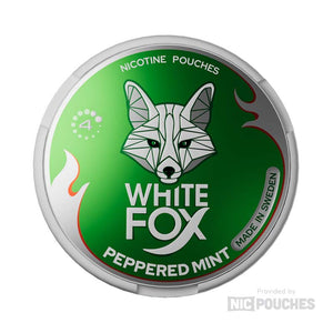 White Fox Peppered Mint Low Strength