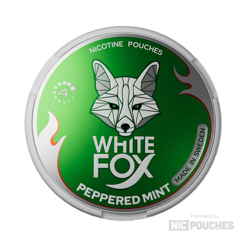 White Fox Peppered Mint Low Strength