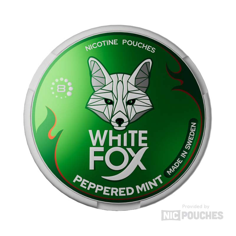 White Fox Peppered Mint 8mg