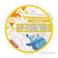 iceberg extreme nicotine pouches 50mg pineapple mango coconut