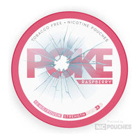 poke nicotine pouches 12mg raspberry