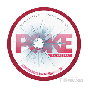 poke nicotine pouches 16mg raspberry