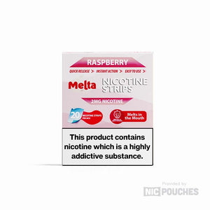 melta nicotine strips 2mg raspberry