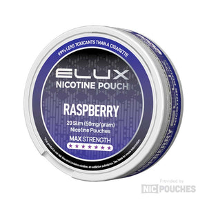 elux nicotine pouches raspberry 50mg