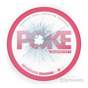 poke nicotine pouches 9mg raspberry