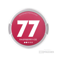 77 Light Raspberry Ice 5mg Nicotine Pouches