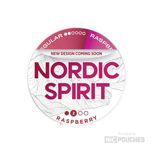 raspberry nordic spirit nic pouches
