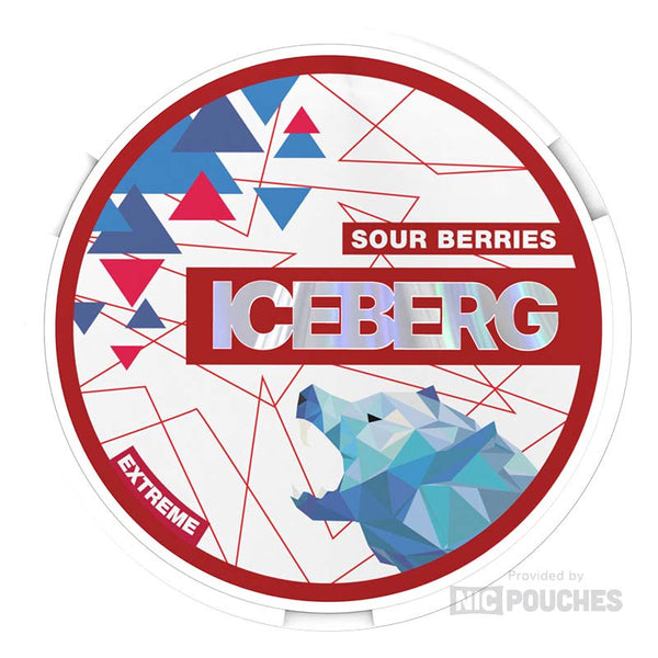 iceberg extreme nicotine pouches 50mg sour berries