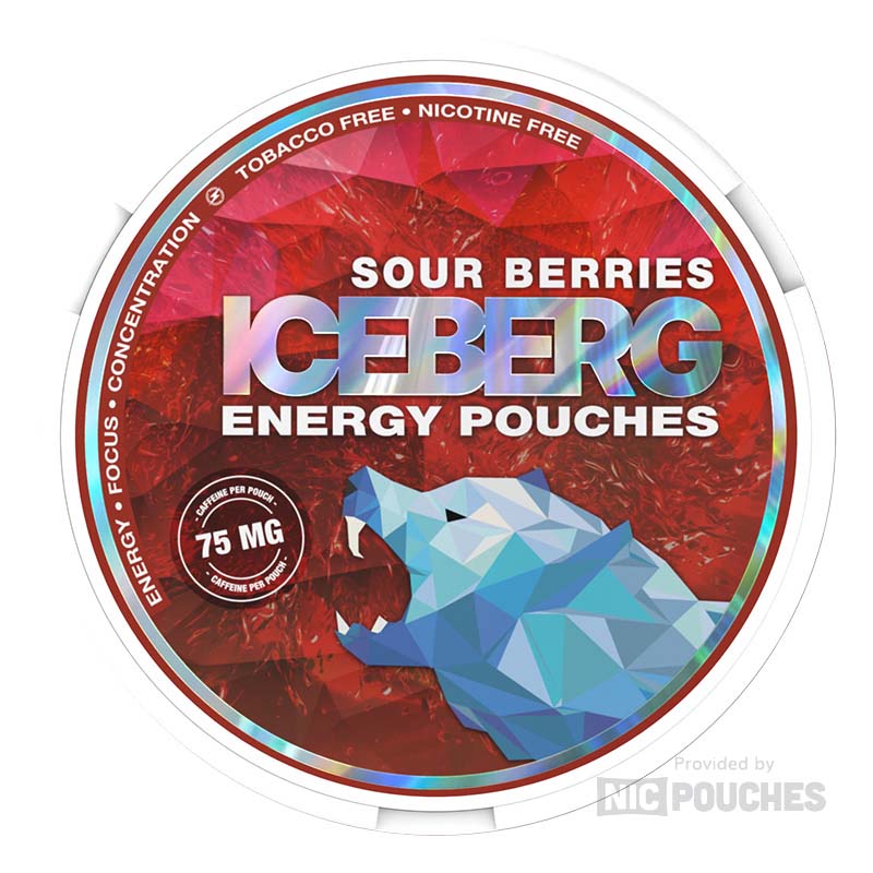 Iceberg Sour Berries Energy Pouches
