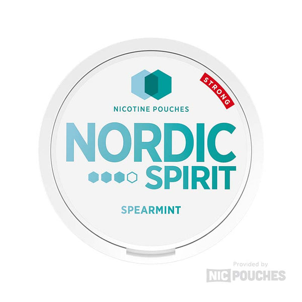 nordic spirit nicotine pouches 9mg strong spearmint