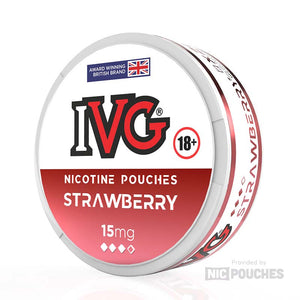 ivg nicotine pouches 15mg strawberry