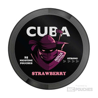 cuba ninja nicotine pouches 30mg strawberry