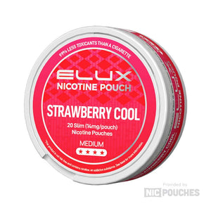 elux nicotine pouches strawberry cool 14mg