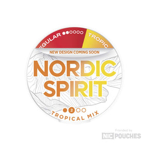 Tropical Mix nordic spirit nic pouches
