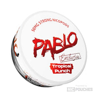 pablo exclusive nicotine pouches 50mg tropical punch