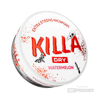 killa dry nicotine pouches 16mg watermelon