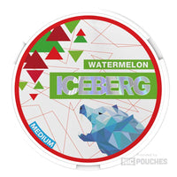 iceberg medium nicotine pouches 20mg watermelon