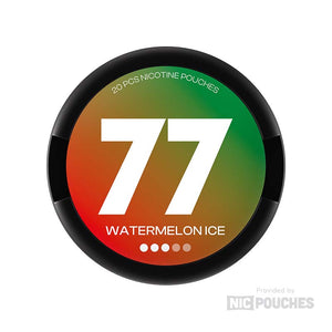 77 Medium Watermelon Ice 10mg Nicotine Pouches