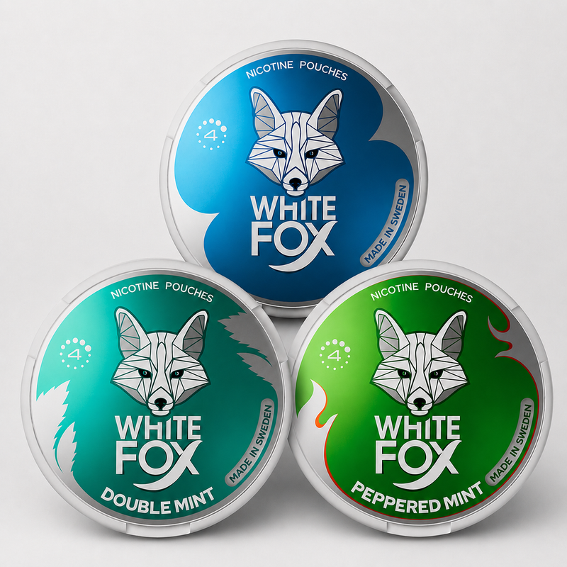 White Fox Mint Edition Smooth 4mg Bundle