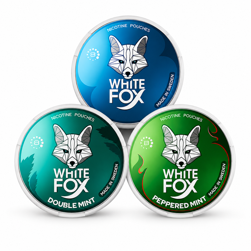 White Fox Mint Edition Balanced 8mg Bundle