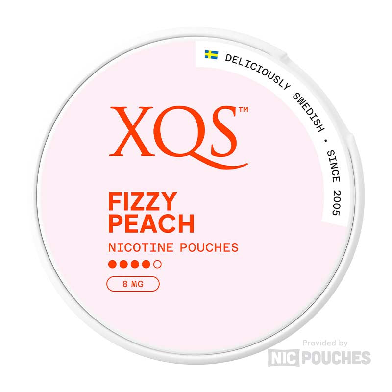XQS Fizzy Peach 8mg